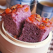 紫薯发糕
