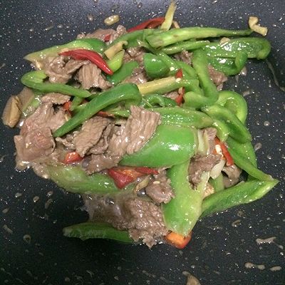 青椒炒牛肉