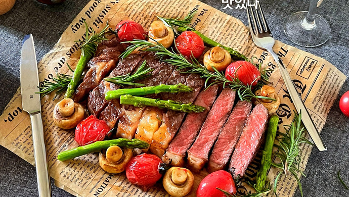 在家也能煎出的♨️鲜嫩多汁牛排