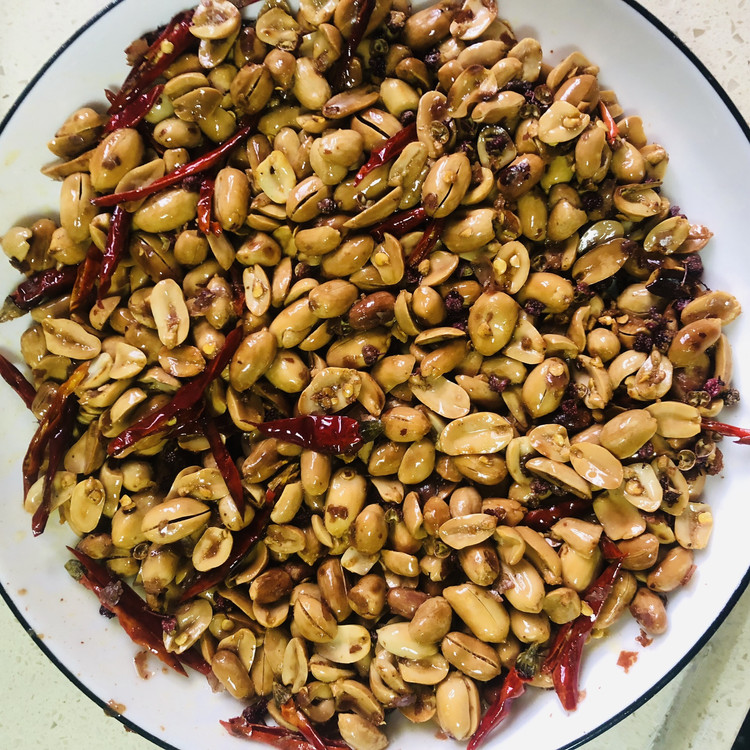 麻辣花生米的做法