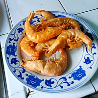 咸蛋黄大虾的做法图解4