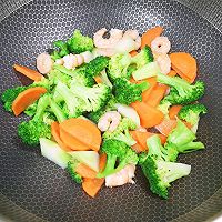 #万物生长 营养尝鲜#虾仁西兰花小炒的做法图解10