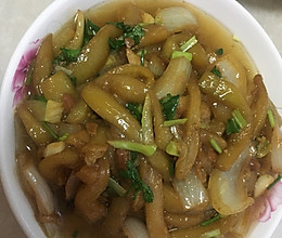 酱茄条的做法
