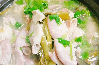 酸菜粉肠汤