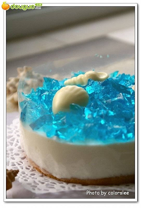 酸奶慕斯蛋糕——自己的海洋