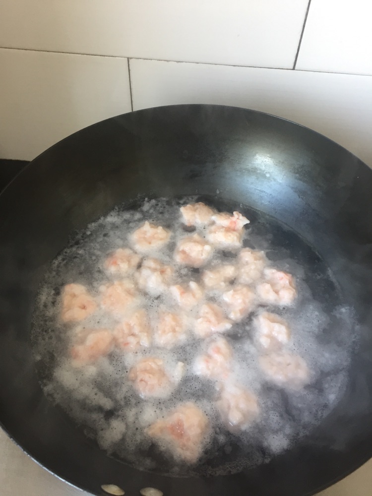 虾丸汤的做法图解5