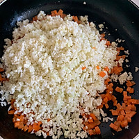 无米炒饭（花椰菜）的做法图解7