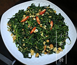 炒麻叶的做法