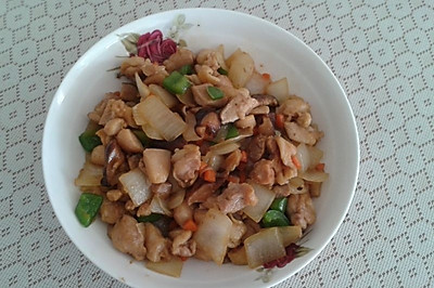洋葱鸡丁