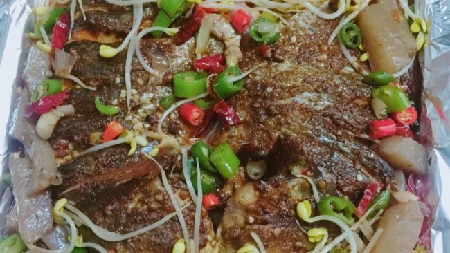 三人不超25元的烤箱版烤鱼的做法