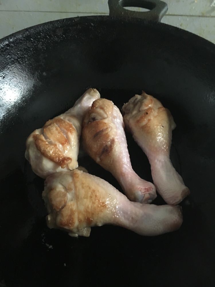 可乐鸡腿的做法图解3