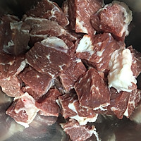 栗子炖牛肉的做法图解4