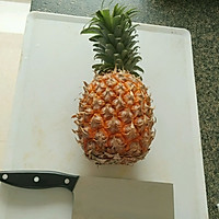 一个菠萝饭的做法图解1