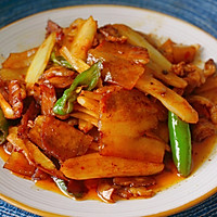 仔姜回锅肉的做法图解10