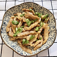青椒炒萝卜干的做法图解5