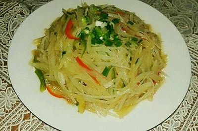 醋溜土豆丝