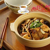 茶树菇豆腐泡五花肉的做法图解13