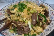 牛肉炒饭的做法