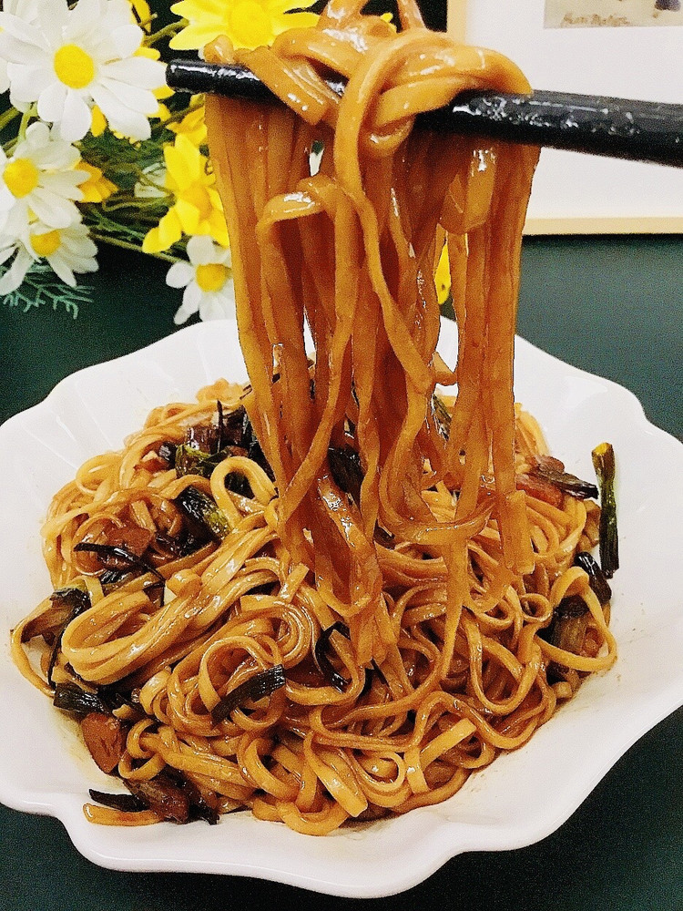 葱油拌面的做法