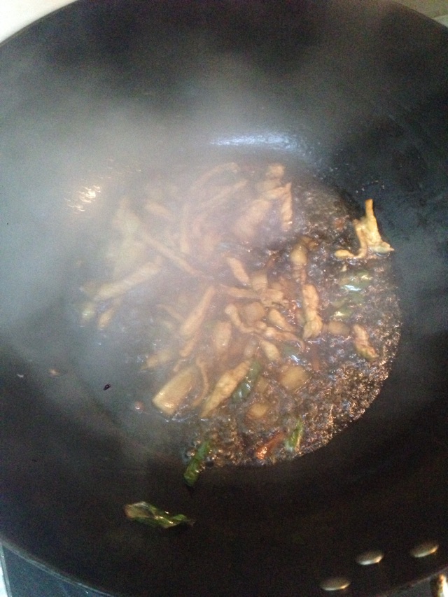 胡萝卜丝炒肉丝的做法图解5
