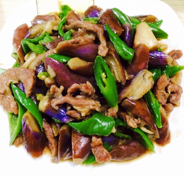 微辣蒜蓉茄子烧肉|超下饭
