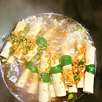 金针菇豆皮卷的做法图解21
