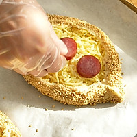 #本周热榜#格鲁吉亚披萨！超简单！新手小自也可以轻松成功的做法图解16