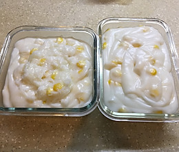 椰香玉米冻糕的做法