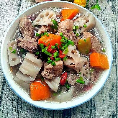 莲藕排骨汤