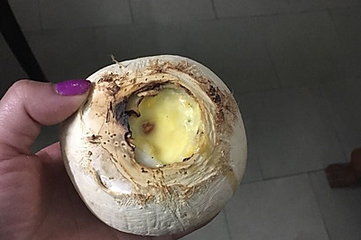 椰子炖蛋