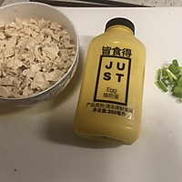 #植物蛋 美味尝鲜记# Just版鸡刨豆腐的做法图解1