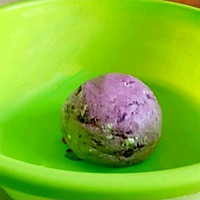紫薯饼的做法图解2