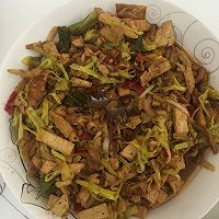 韭黄炒豆干的做法图解1