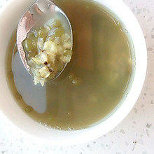 冰糖绿豆汤
