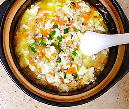 肉沫豆腐煲的做法