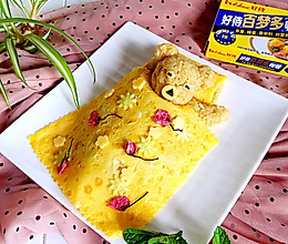小熊咖喱牛肉蛋包饭#咖喱萌太奇#的做法