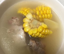 玉米排骨汤的做法
