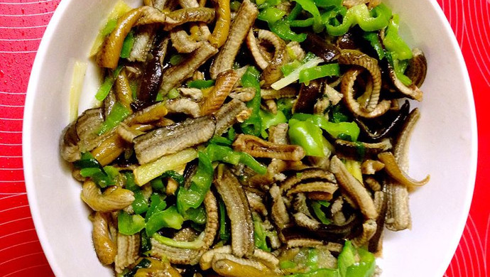 尖椒炒鳝丝