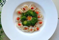 #极地鲜味厨艺大比拼#鲜香营养蒸-阿拉斯加狭鳕鱼萝卜花朵的做法