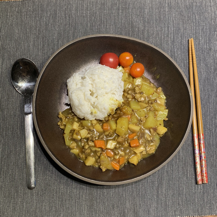 最简单的—咖喱饭的做法