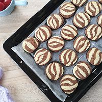 斑马纹曲奇饼干的做法图解13