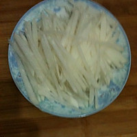 萝卜丝炒牛肉的做法图解2