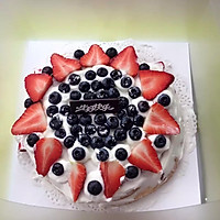 蓝莓生日蛋糕的做法图解5