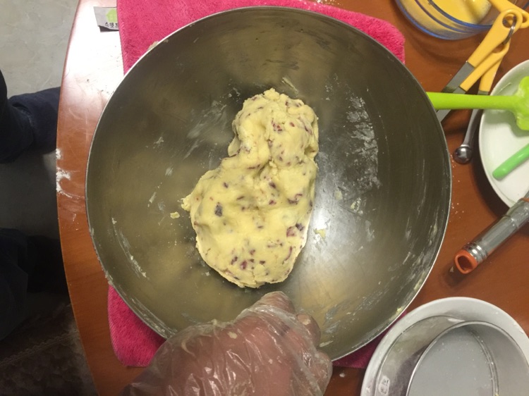 蔓越莓黄油饼干的做法图解14