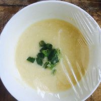 两分钟快手鲜嫩鸡蛋豆腐羹的做法图解3