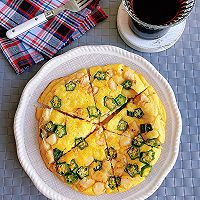 #宝宝的第一口辅食鱼#如蛋糕版松软-鳕鱼秋葵华夫饼的做法图解11