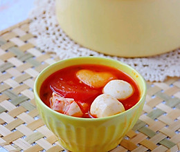 鲜逢三味番茄鱼丸浓汤的做法