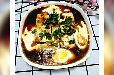 豆腐蒸蛋