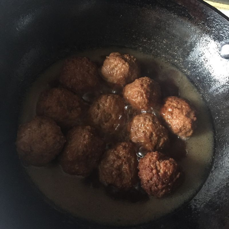 红烧肉圆的做法