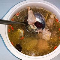 姬松茸菌炖鸡的做法图解9